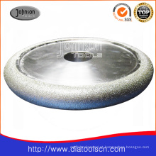 Od200mm roda de perfil galvanizado diamante